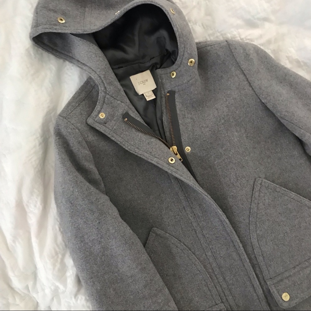 vintage j. crew wool coat ✨